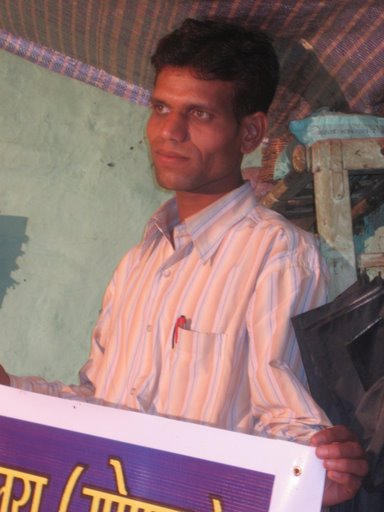 Ravi, a member of the Nachiket staff